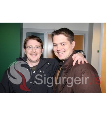 Kiddi Gogga og Svenni Þórðar.