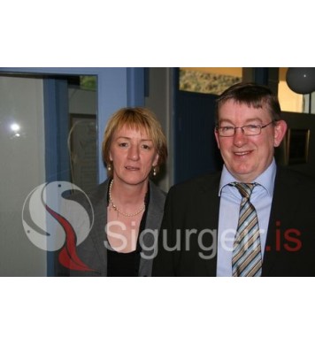 Elsa Valgeirs og Gummi.