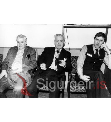 Tryggvi, Angantýr og Halli Geir.