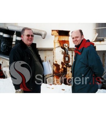 Óli í Laufási og Eyjólfur á Gullberginu.