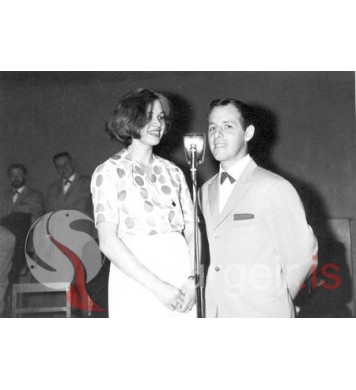 Edda Aðalsteinsdóttir og Svavar Gests.