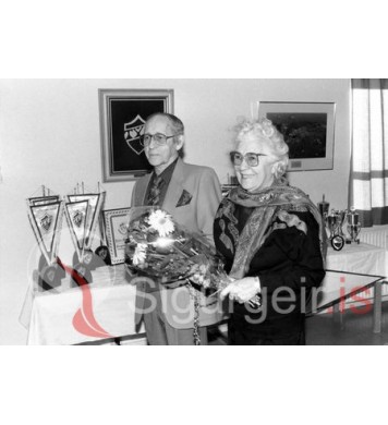 Magnea og Friðrik Jesson.