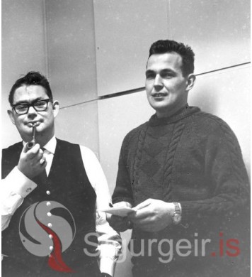 Pétur Gautur og Addi Bald.