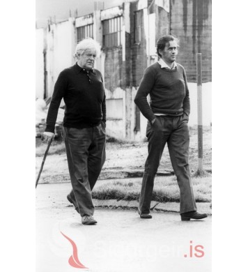 Frændurnir Ási í Bæ og Óli Tótu.