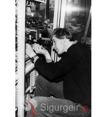 Starfsmaður Geisla.