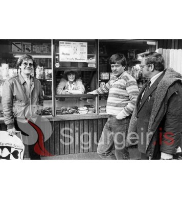 Í Blaðaturninum við Bárugötu.