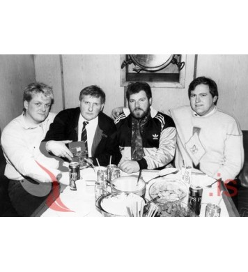 Bóbo, Siggi Gúmm, Ási Friðriks, Jói Bald.