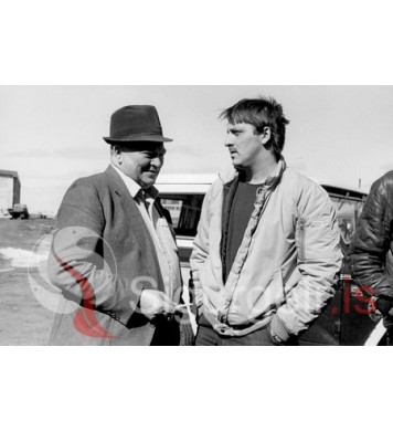 Gulli í Gerði og Helgi Ágústs.