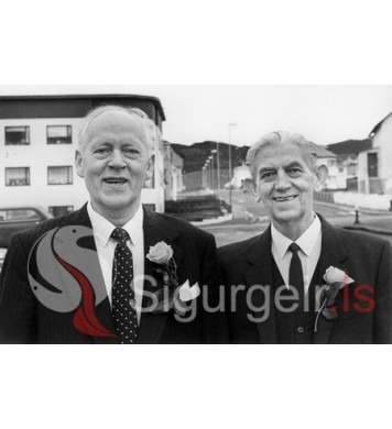 Helgi Bergvins. og Sigurður á Löndum.