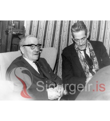 Þorsteinn í Laufási og Guðmundur Böðvarsson.