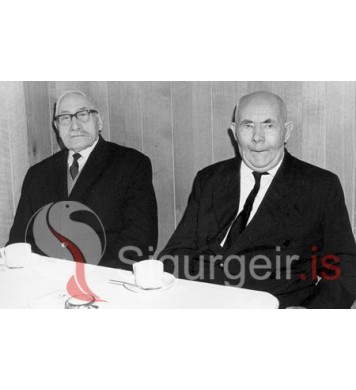 Guðmundur í Heiðardal og Daníel í Garðinum.