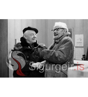 Jónas í Skuld og Stebbi Pól.