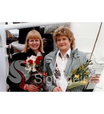 Guðbjörg og Helga.