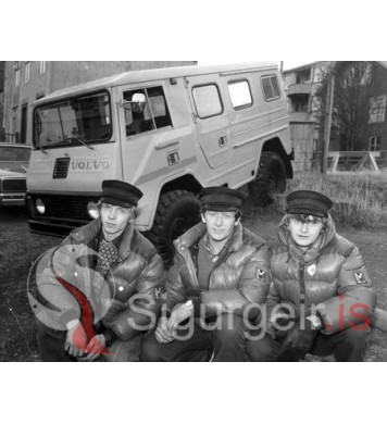 Knútur, Hannes og Eiríkur.