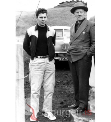 Jói í Vesturhúsum og Ágúst á Aðalbóli.