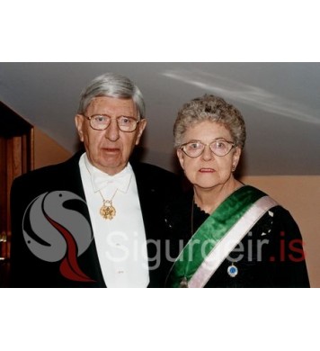 Gísli Engilbertsson og Elín Loftsdóttir.