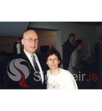 Snorri í Betel og Hrefna Brynja.