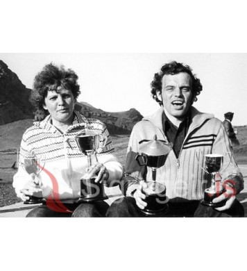 Jagga og Jón Haukur.