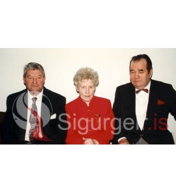 Siggi í Engey, Kristborg og Dúddi múrari.