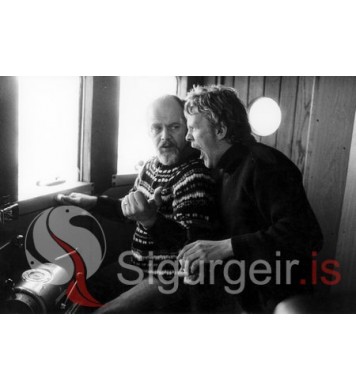 Við tökur á kvikmyndinni Nýtt líf.