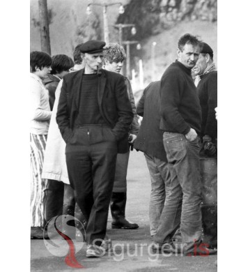 Elli í Varmadal og Vigfús Waagfjörð.