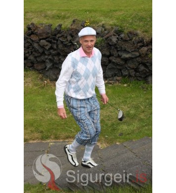 Styrktargolfmót í Eyjum.