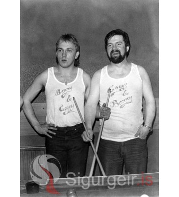 Benni og Goggi í Klöpp.