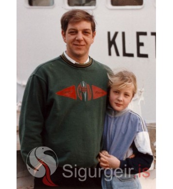 Yngvi Geir og dóttir.