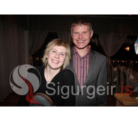 Geir Guðmundsson og Klara.