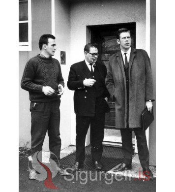 Addi Bald, Pétur Gautur og Jón Óskarsson.