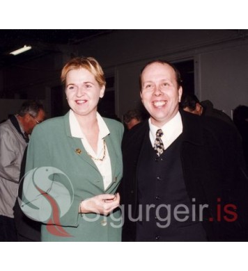 Guðrún Helga og sr. Kristján.