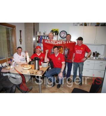 Aðdáendur Manchester United.