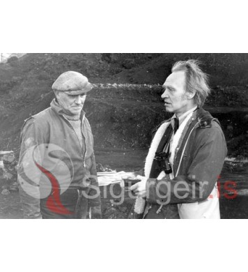 Siggi Valda og Garðar á Rafveitunni.