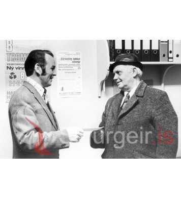 Svenni Hjall og Gunnar prentari.