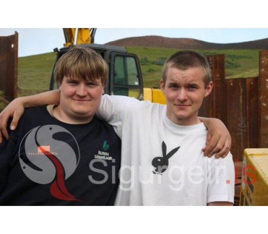 Sindri og Bjarki Þór.