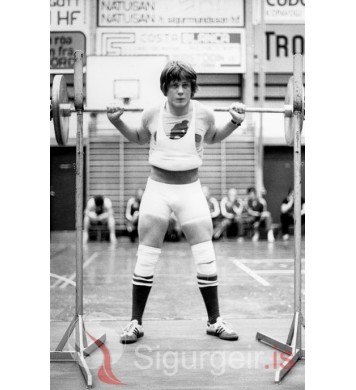 Matti í kraftlyftingum.