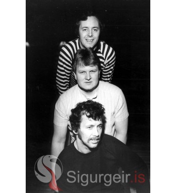 Sigurgeir, Frilli og Lalli.