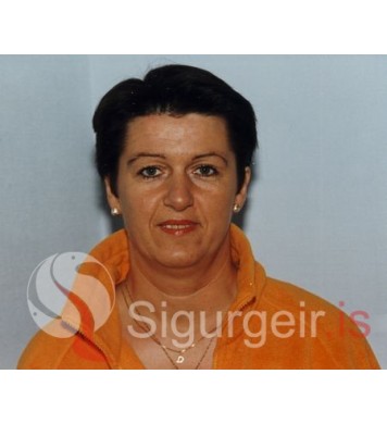 Drífa Kristjánsdóttir í Klöpp. 