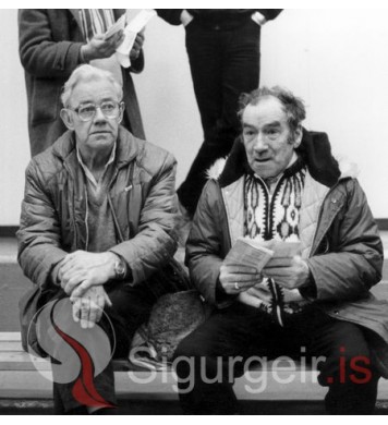 Svenni Magg og Tóti á Kirkjubæ.