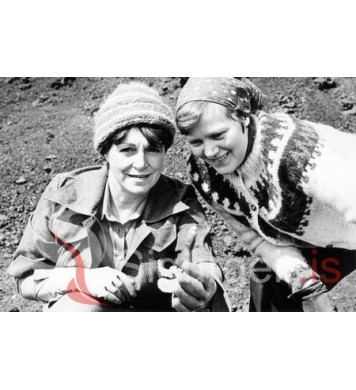 Sigga í Skuld og Sigrún Ágústsdóttir. 