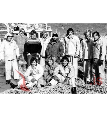 Áhöfnin á Þórunni Sveinsdóttur VE-401.