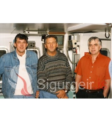 Magni, Sverrir og Halli.