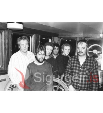 Áhöfnin á Nönnu VE.