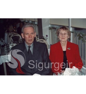 Muggur og Unnur Gígja. 