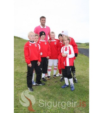 Styrktargolfmót í Eyjum.