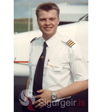 Jóhann Ingi, flugmaður.
