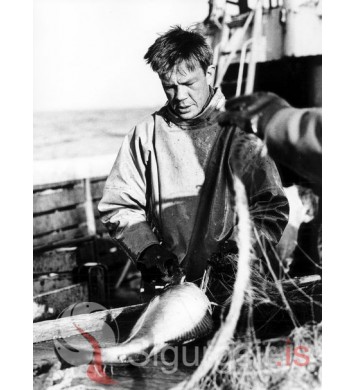 Um borð í Huginn VE-55.