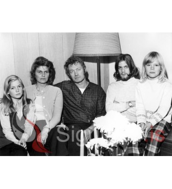 Sirrý í Gíslholti og fjölskylda.