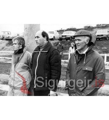 Kjartan Másson, Hermann Kr. og Siggi í Húsavík.