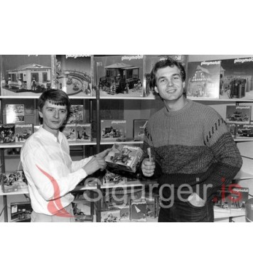 Eiríkur Þorsteins og Jói Henna.